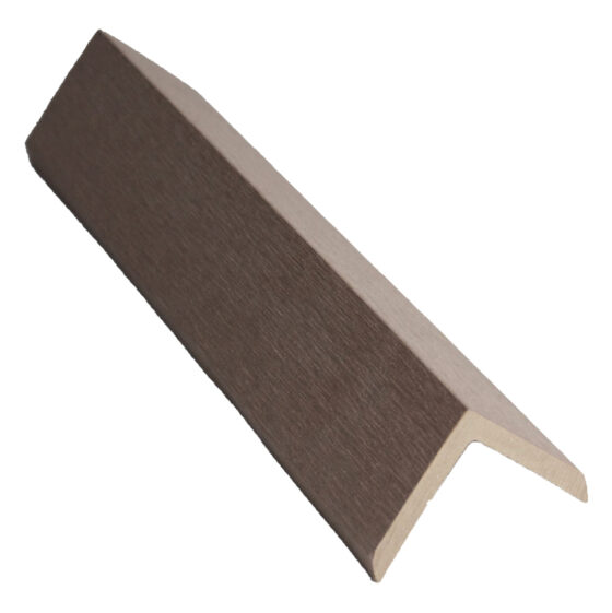 Edge Trim for Composite Decking (Chocolate)