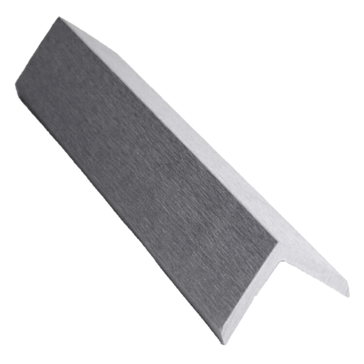 Edge Trim for Composite Decking (Silver Grey)