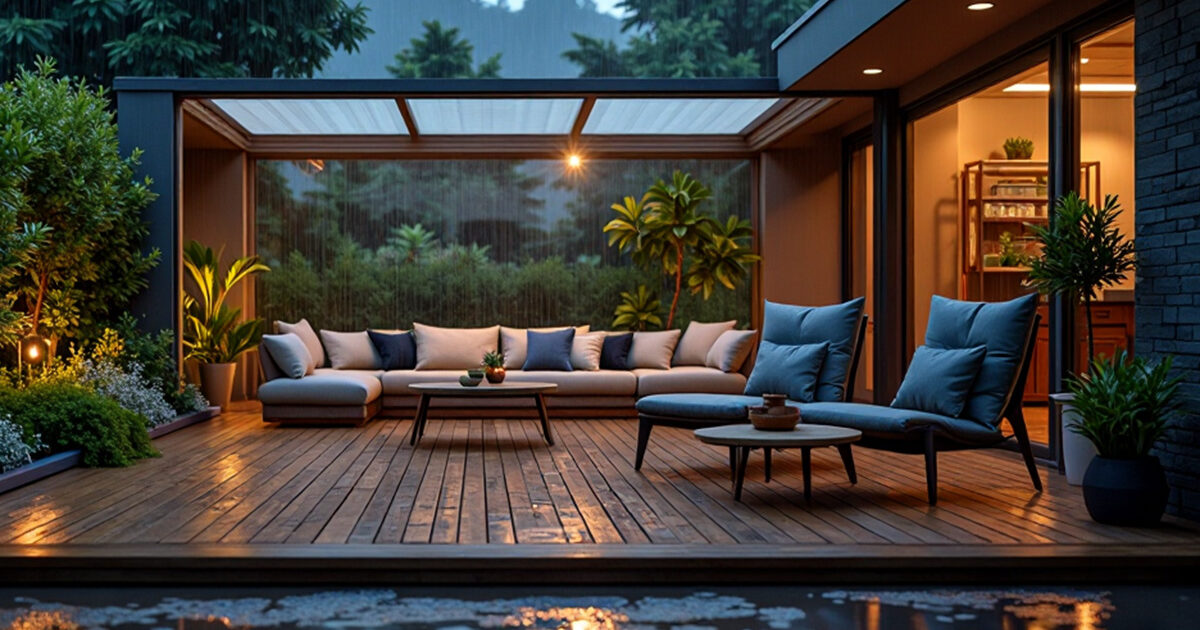 Rainy Day Ready: Weatherproofing Your Outdoor Space