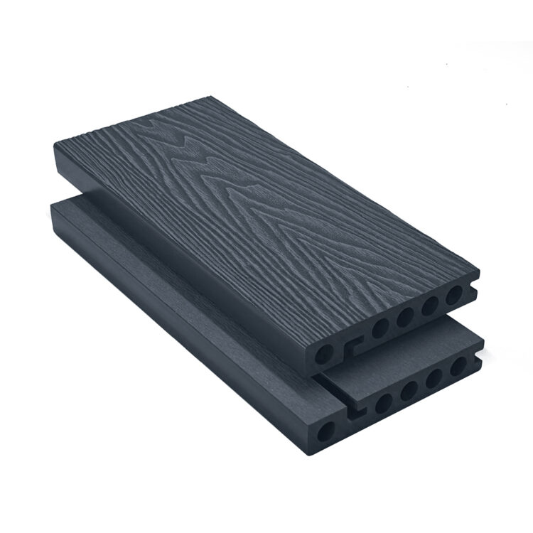 Composite Silver Grey Bullnose Edge Board