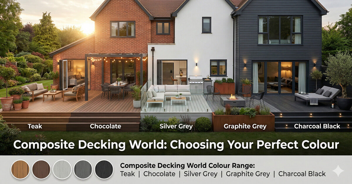 Composite Decking Colour Ideas: How to Choose the Perfect Shade for Your Home