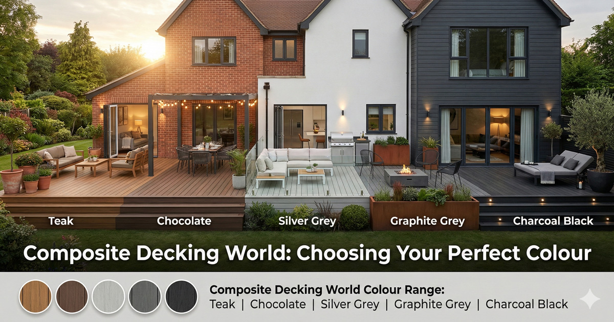 Composite Decking Colour Ideas: How to Choose the Perfect Shade