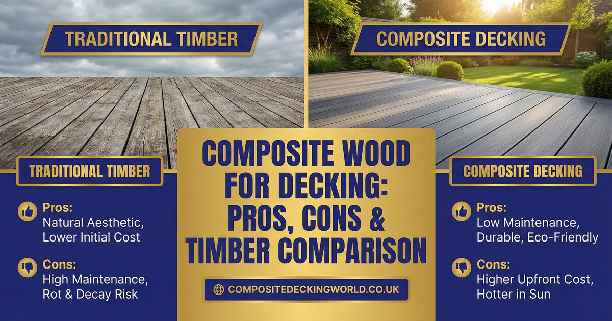 Composite Wood for Decking: Pros, Cons & Timber Comparison