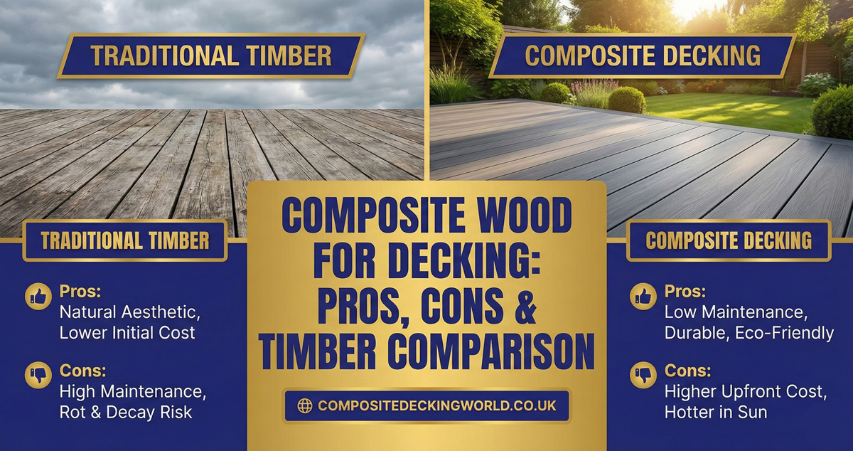 Composite Wood for Decking: Pros, Cons & Timber Comparison