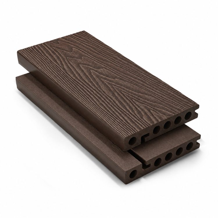 Chocolate Composite Bullnose Edge Board