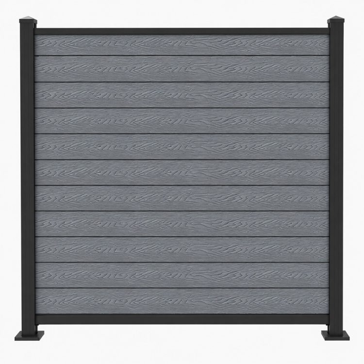 Graphite Grey Composite Fencing Full Panel Kit