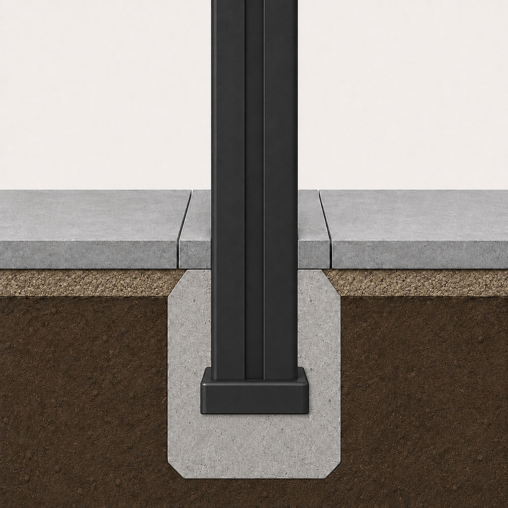 Sunken Into Ground